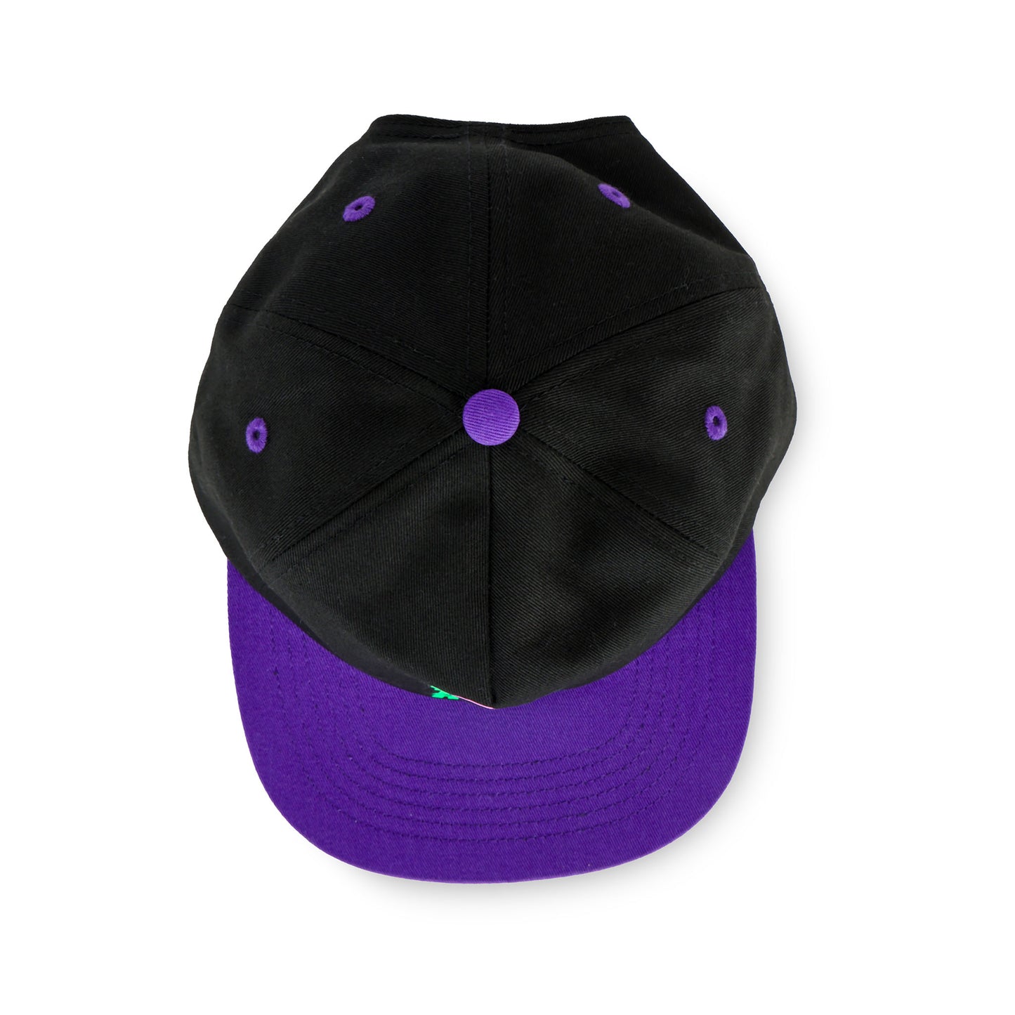 Smile Cap - Black Purple