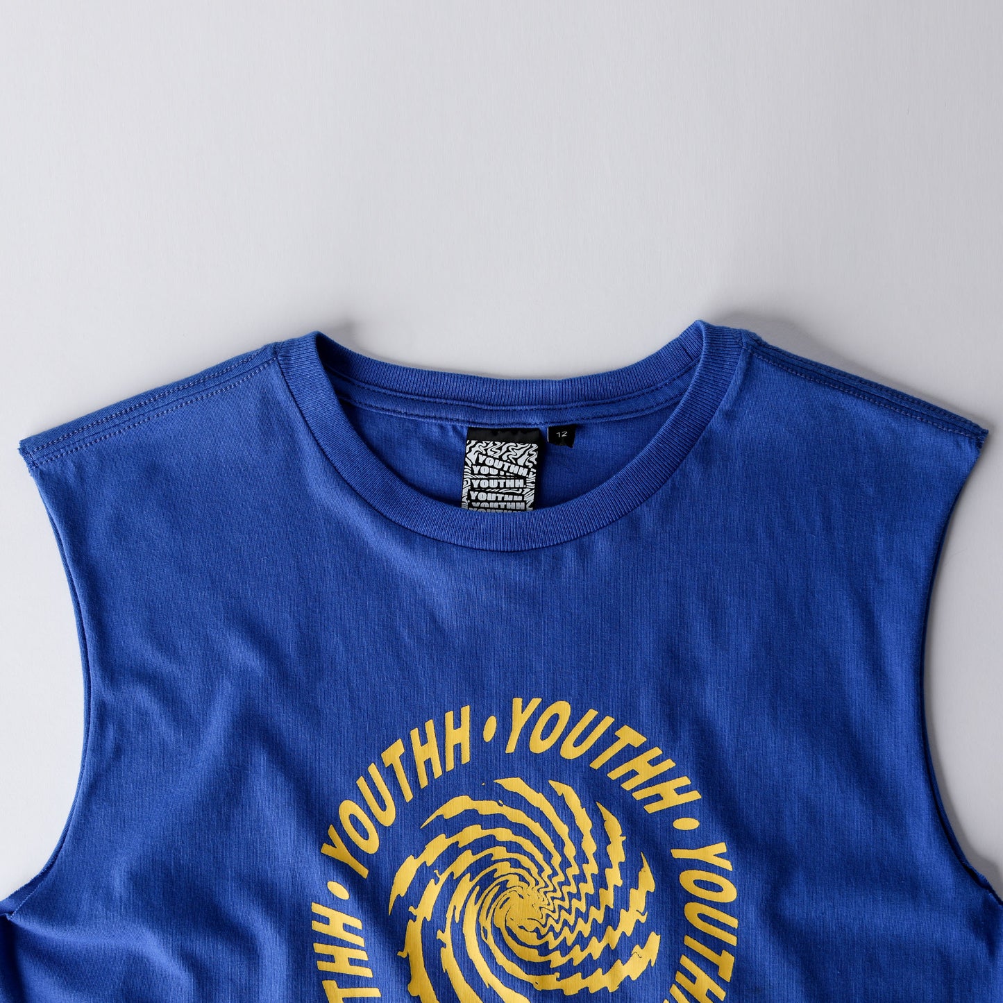 Cyclonic Muscle Tee - Blue
