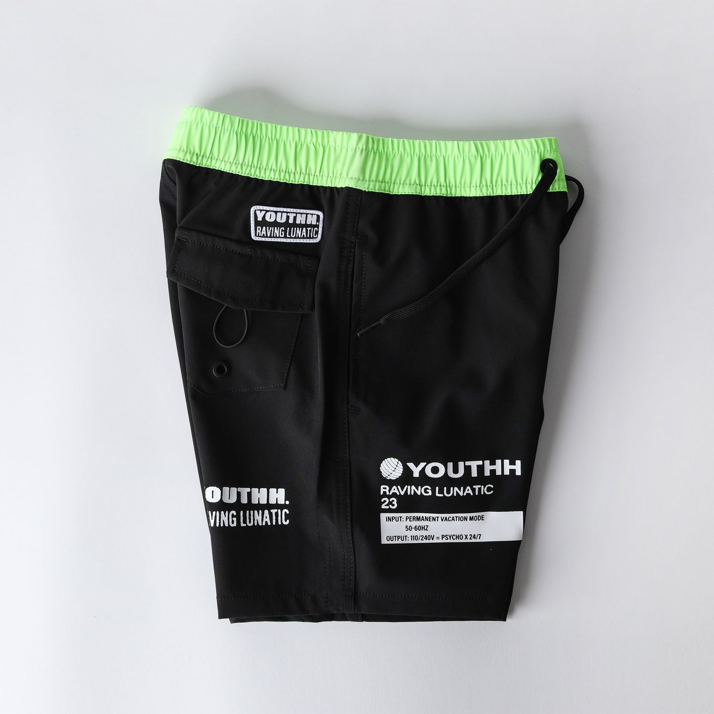 Snapper Boardie - Black Green