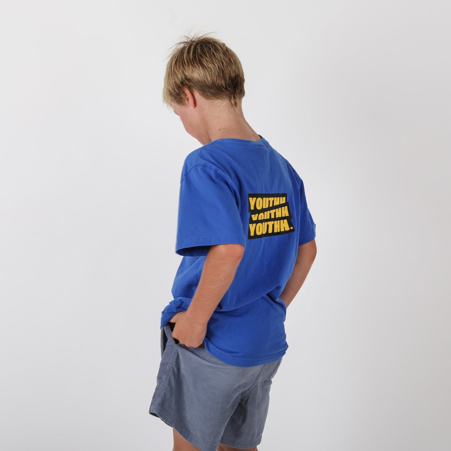 Triple Threat Tee - Blue