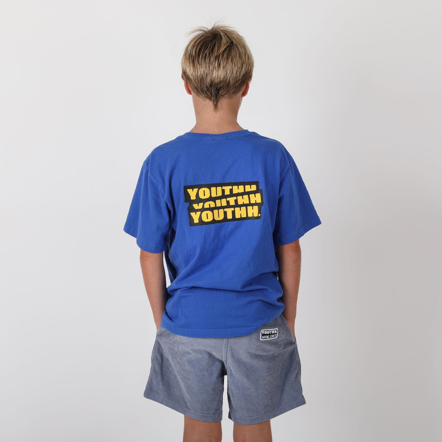 Triple Threat Tee - Blue