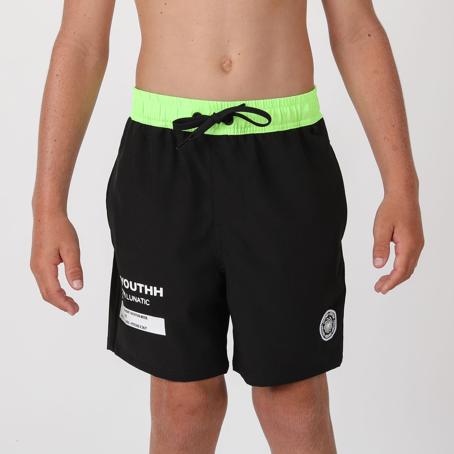 Snapper Boardie - Black Green