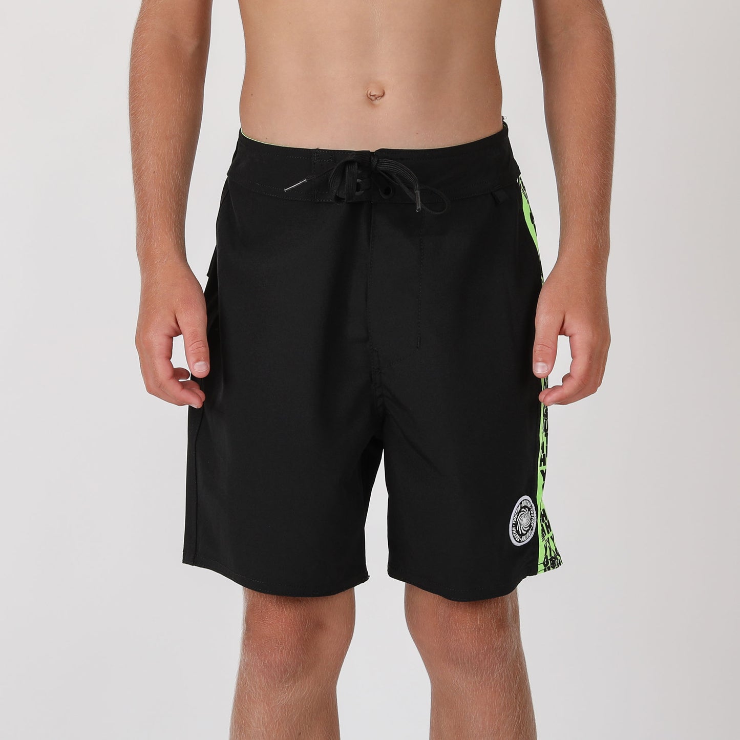 Micro Boardie - Black Lime