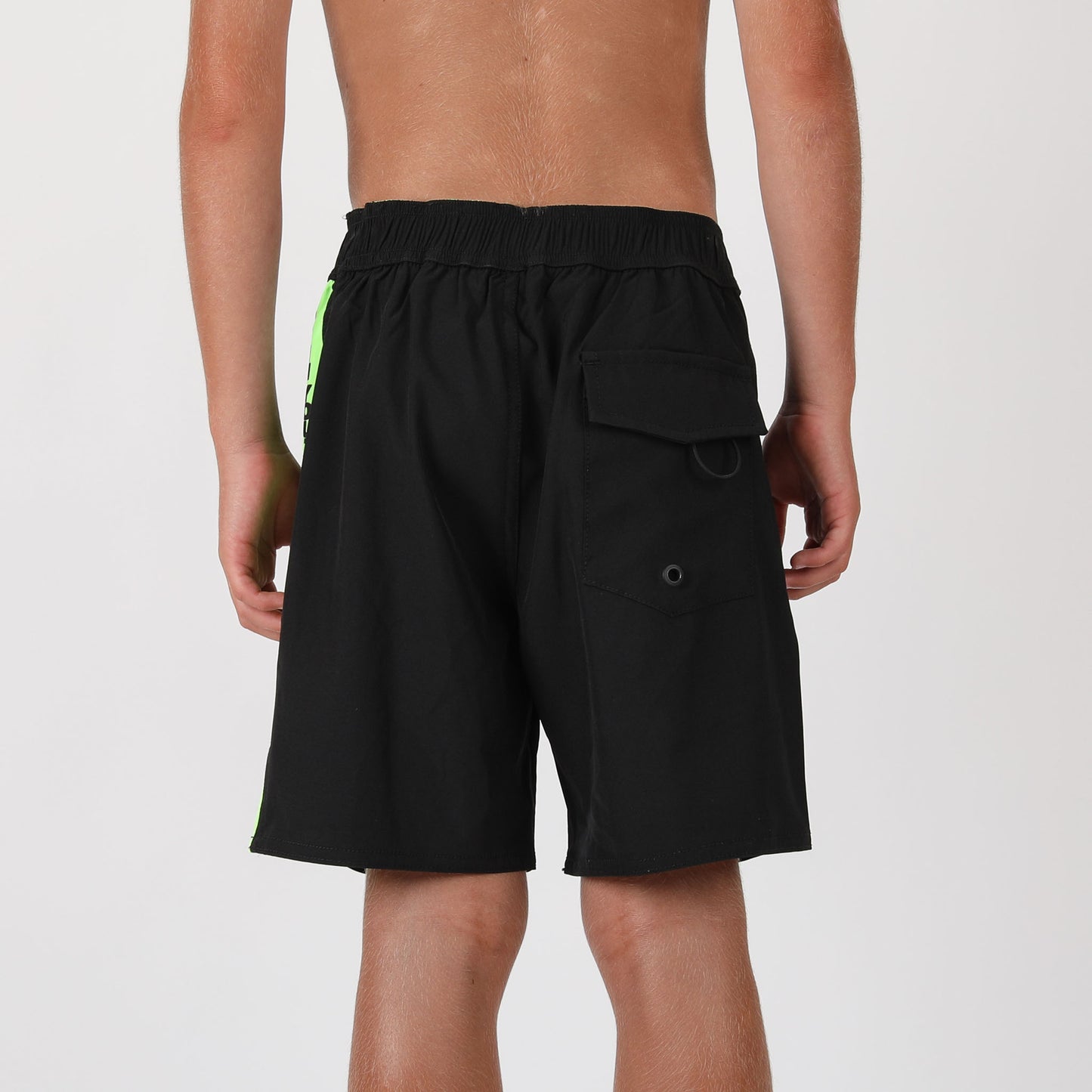 Micro Boardie - Black Lime