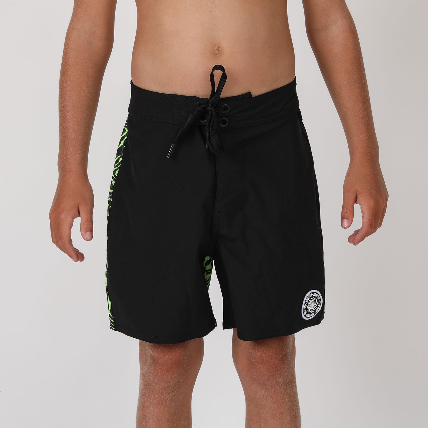 Sideshow Boardie - Black Lime