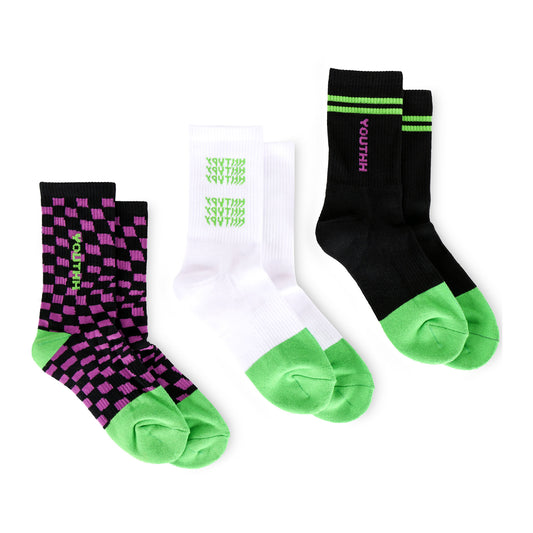 Youthh Socks - 3 Pack