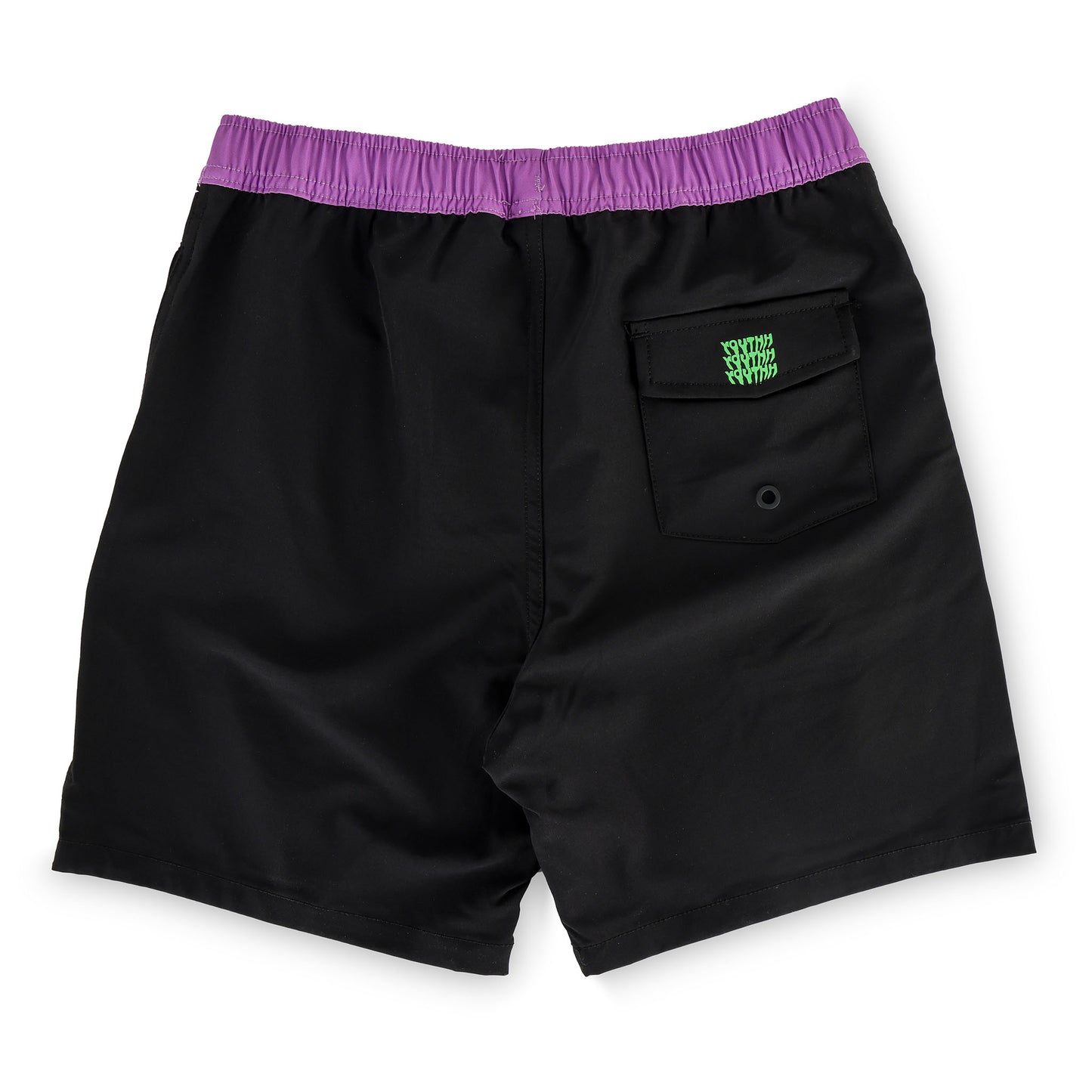 Stacker Boardshort - Black Purple