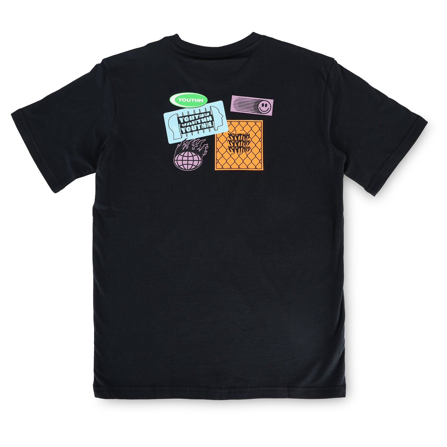 Sticker Tee - Black