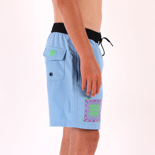 Stacker Boardshort - Blue