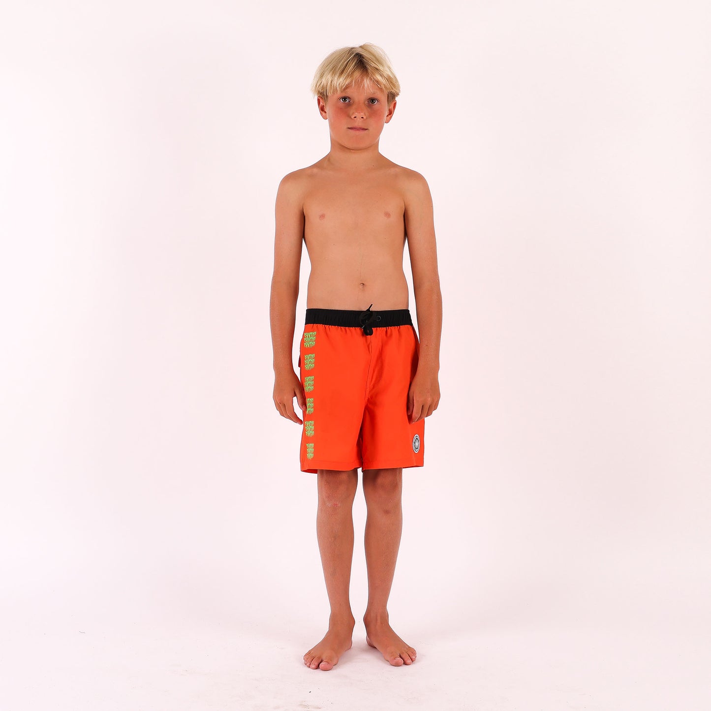 Stacker Repeat Boardshort - Orange