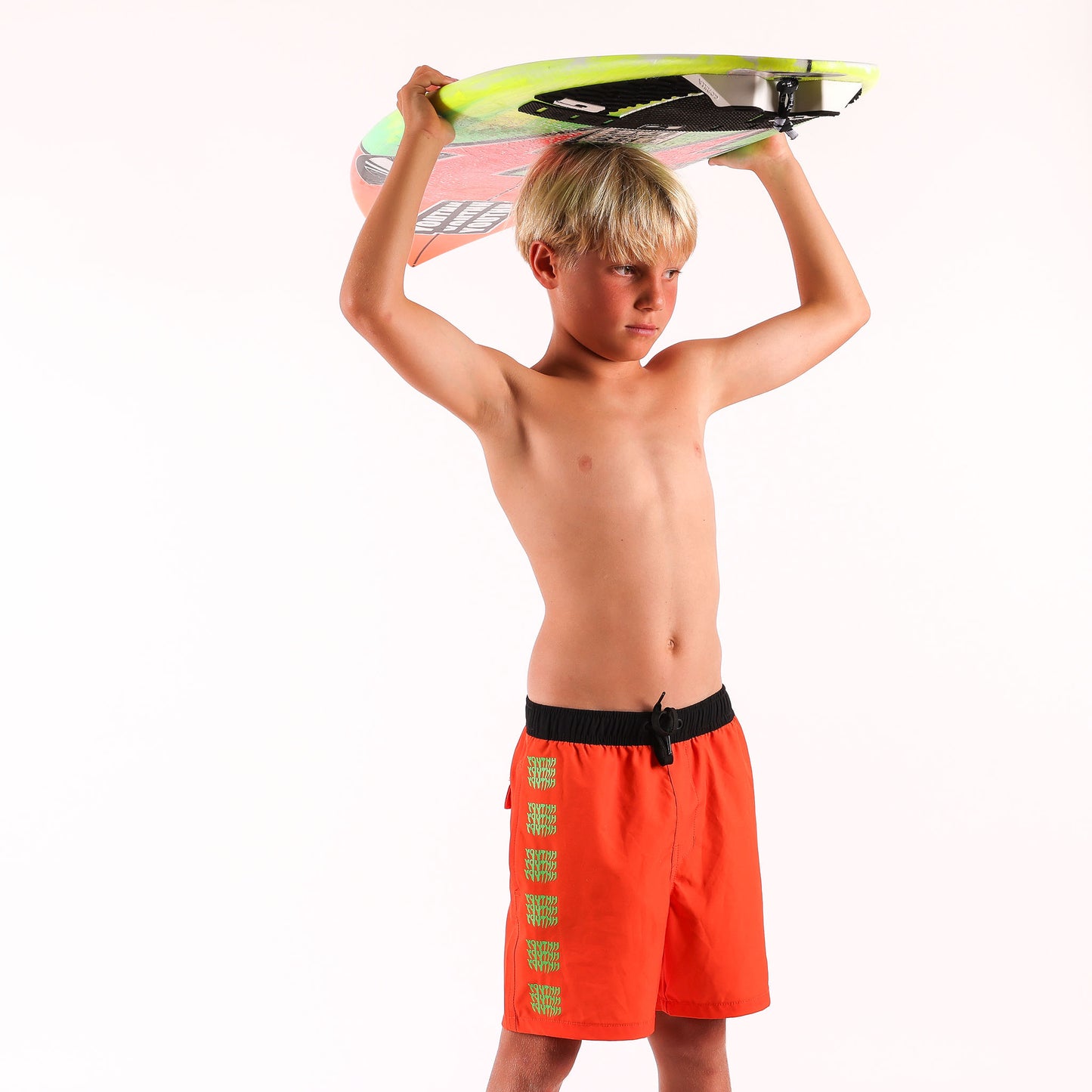 Stacker Repeat Boardshort - Orange